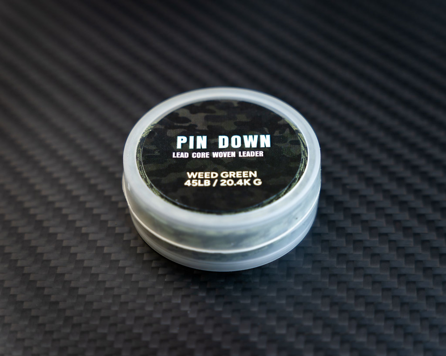 Pin Down Lead Core Woven Leader 10m - Brown