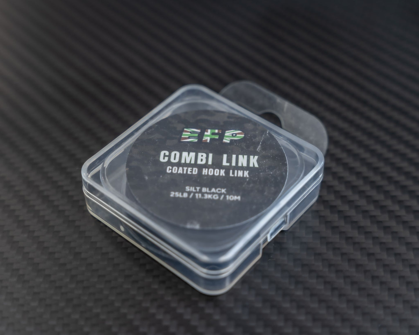 Combi Link Coated Hook Link 10M 25LB - Silt Black