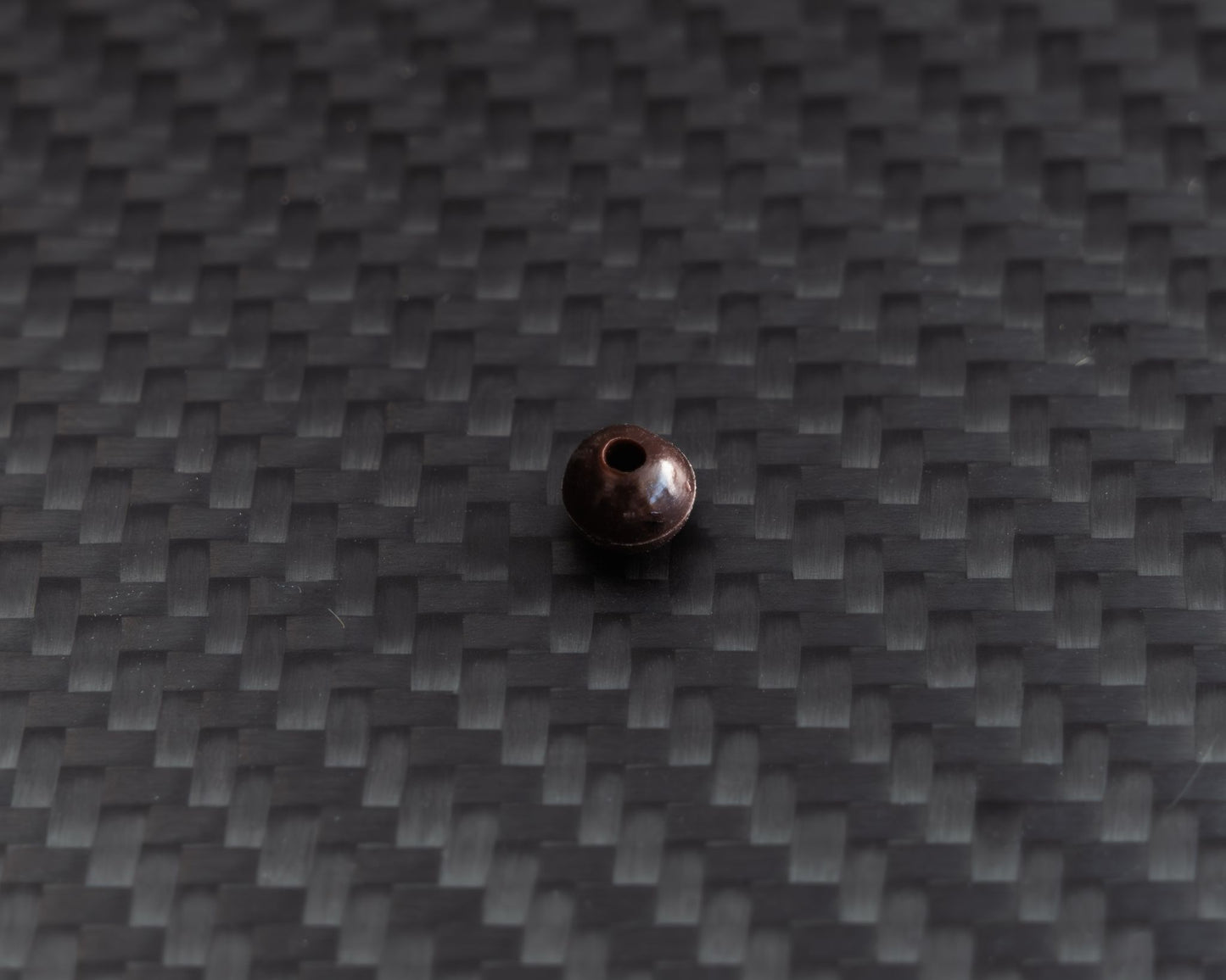 Buffer Beads 6mm - Brown