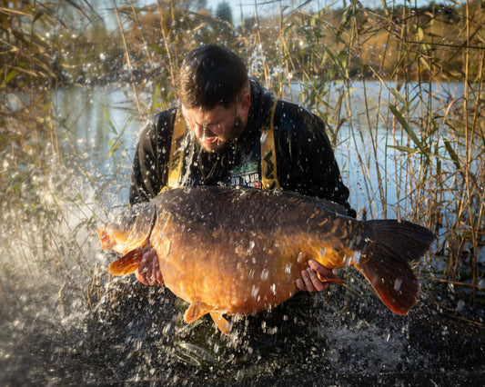 James Smith at Westmoor Farm Fisheries