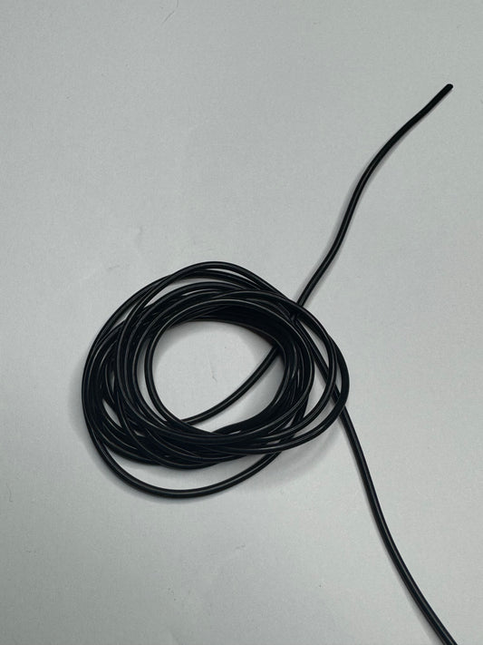 Silicon Anti Tangle Rig Tubing 4m - Black /silt